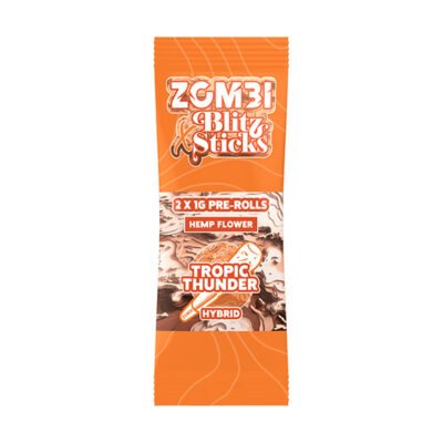Zombi Blitz Sticks 2 x 1g Pre-Roll -40mg THC-P