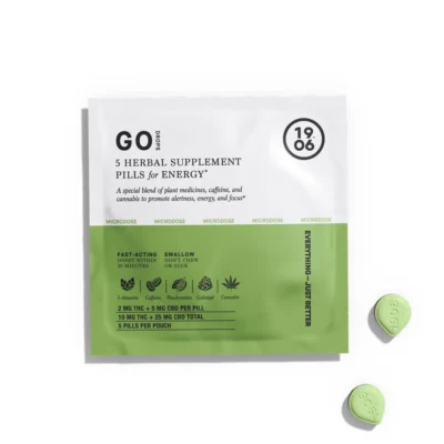 1906 Go Drops Tin 2mg THC: 5mg CBD - 5ct