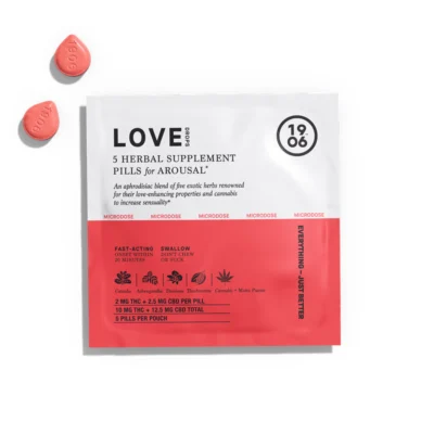 1906 Love Drops Tin 2mg THC: 2.5mg CBD - 5ct