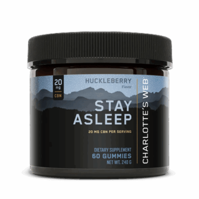 Charlotte's CBN Gummies for Sleep - Huckleberry