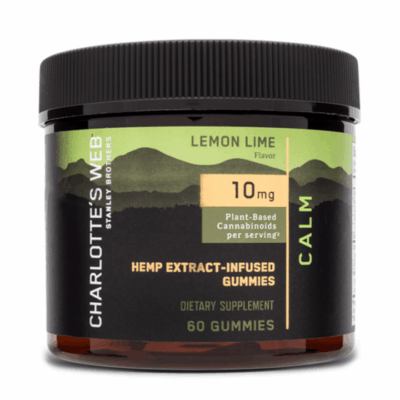 Charlotte's Hemp Extract CBD Gummies for Calm - Lemon Lime