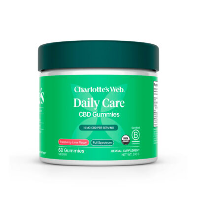 charlottes web-gummies-daily care-25mg-raspberry lime-60ct