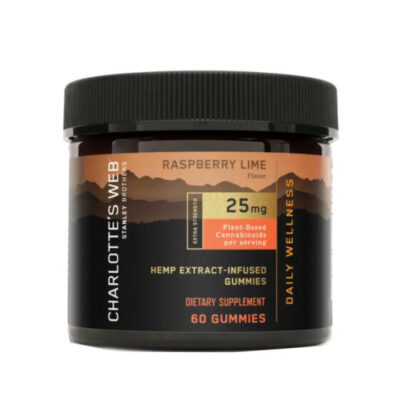 Charlotte's Web Daily Wellness CBD Gummies - Raspberry Lime