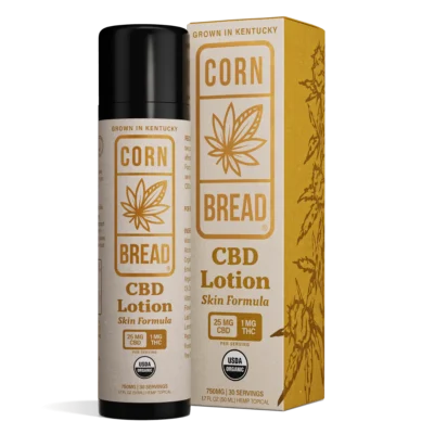 Cornbread CBD Lotion 25mg CBD : THC 1mg