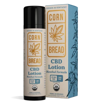 Cornbread CBD Lotion 25mg CBD : THC 1mg