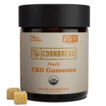 Cornbread Peach CBD Gummies 750mg