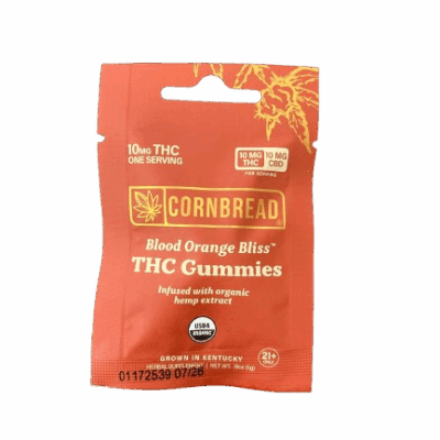 Cornbread THC : CBD Gummies 10mg, 1 serving