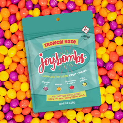 Joybombs D9 THC Hemp Chews 2.5mg thc