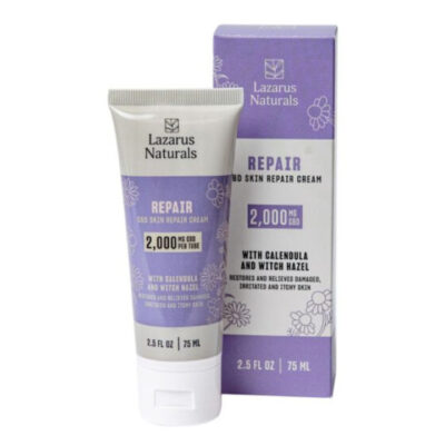 Lazarus Naturals Full Spectrum CBD Cream - Skin Repair 2000mg