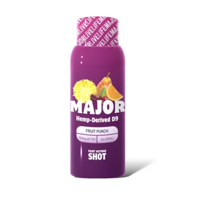Major Fast Acting D9 THC Shot 100mg