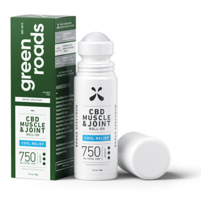 Muscle and Joint CBD Roll-On – Cool Relief – Green Roads