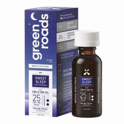 Sweet Sleep CBN + CBD Oil Tincture with Melatonin – Green Roads