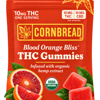Cornbread THC : CBD Gummies 10mg, 1 serving