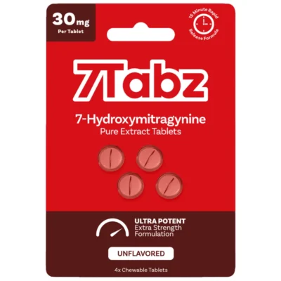 7Tabz 7-Hydroxymitragynine Extra Strength Pure Extract Tablets 30mg | 4 Count