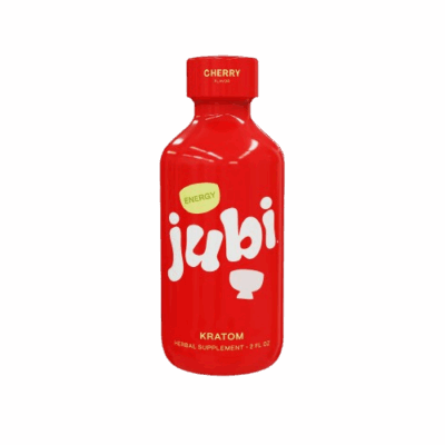 Jubi Kratom Shot – 25mg Mitragynine – Cherry