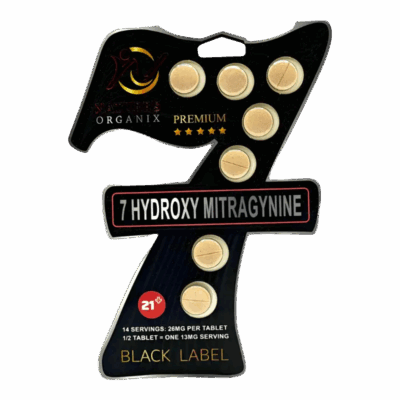 Nature's Organix 7OH Black Label Tabs 26mg Per Tablet 7ct