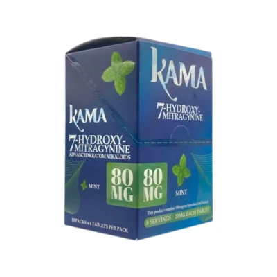 Kama 7-Hydroxy-Mitragynine 80mg| 4 Count