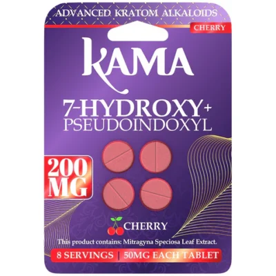 Kama 7-Hydroxy+Pseudoindoxyl 200mg| 4 Count
