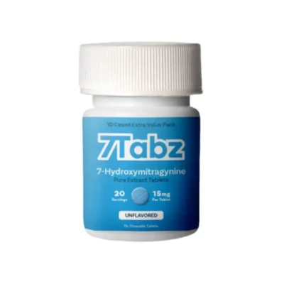 7Tabz 7-Hydroxymitragynine Pure Extract Tablets 10ct 15mg - Unflavored