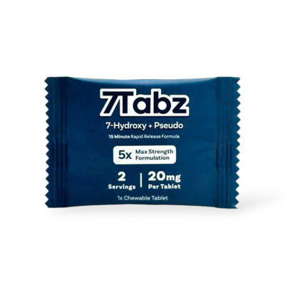 7Tabz 7-hydroxymitragynine + Pseudo Pure Extract Tablets Unflavored 1ct