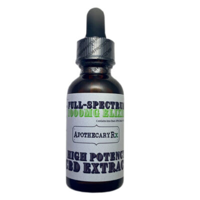 Apothecary Rx Full Spectrum CBD Oil Tincture 1000mg