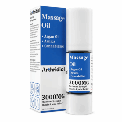Arthridiol CBD Topical - Massage Oil Maximum Strength