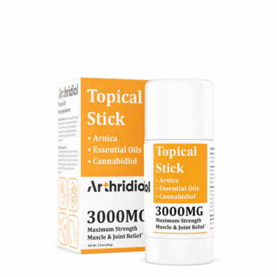 Arthridiol CBD Topical – Topical Stick Maximum Strength 3000mg