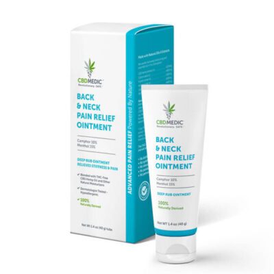 CBDMEDIC Back & Neck Pain Relief CBD Cream