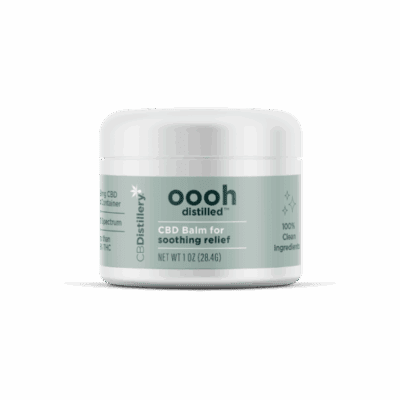 CBDistillery Full Spectrum CBD Balm for Soothing Relief