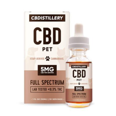 CBDistillery Full Spectrum CBD Oil for Pets 150mg