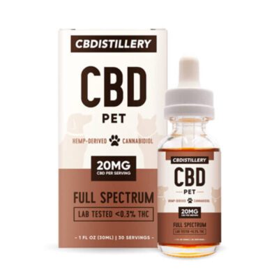 CBDistillery Full Spectrum CBD Oil for Pets 600mg