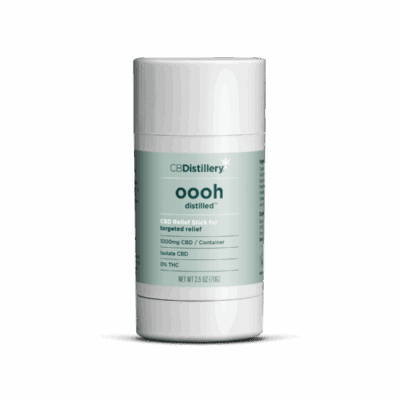 CBDistillery Relief CBD Isolate Balm Stick 1000mg