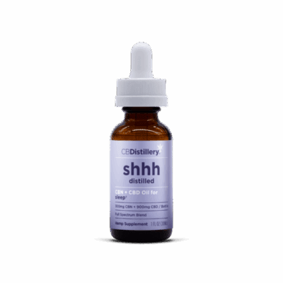 CBDistillery Sleep Synergy CBD Oil Tincture with CBN 1200mg