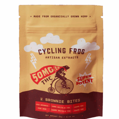 Cycling Frog Chocolate Brownie Bites 2ct