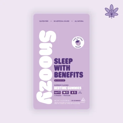 Snoozy CBD + Delta 9 Gummies for Sleep with CBN