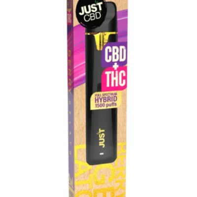 Just CBD Full Spectrum Berry Gelato CBD+THC Disposable 1500 Puffs