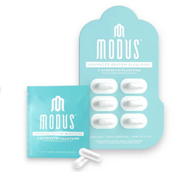 Modus 7-Hydroxymitragynine 60mg Capsules (6ct x 10mg)