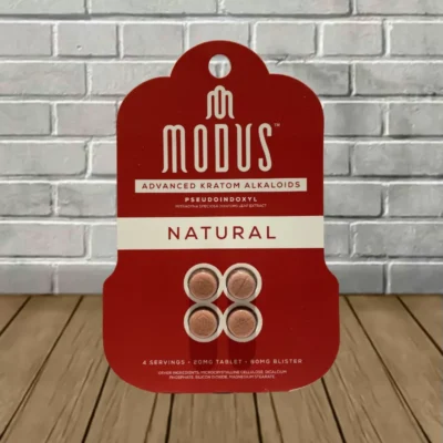 Modus Advanced Kratom Alkaloids Pseudoindoxyl Extract Tablets 4ct