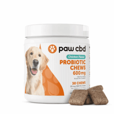 cbdMD CBD Probiotic Chews for Dogs
