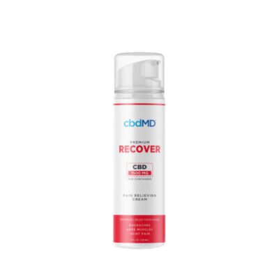 cbdMD Premium Recover CBD Cream Pump 1500mg
