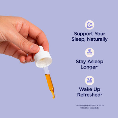 CBDistillery shhh Distilled CBN + CBD Full Spectrum Sleep Oil – 30mL
