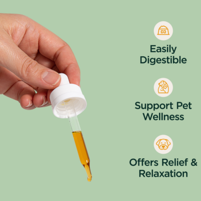CBDistillery Wag Distilled Full Spectrum CBD Pet Wellness Tincture  150MG / 600MG – 30mL