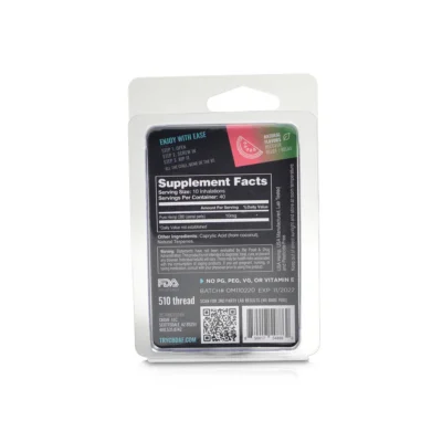 CBDaF! Pure Hemp CBD Cartridge 1mL 400mg Isolate Watermelon