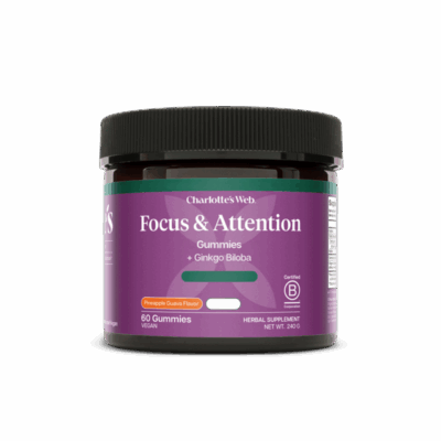 Charlotte's Web CBG Gummies - Focus & Attention 60CT
