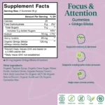 Charlotte's Web- Focus & Attention -Gummies -Pineapple Guava -60ct