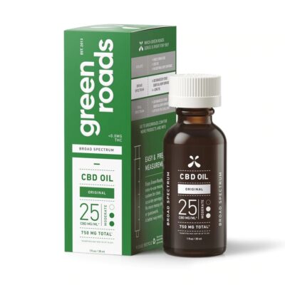 Green-Roads-CBD-Oil-Broad-Spectrum-THC-Free-Natural-Flavor-1oz-25MGML-750mg-of-CBD