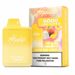 Huka Puff CBD Vape Pens - 1200mg CBD Peaches Cream