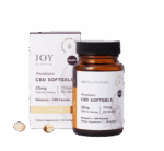 Joy Organics Broad Spectrum CBD Softgels with Melatonin & CBN for Sleep 25mg