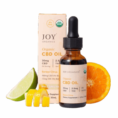 Joy Organics Full Spectrum Delta 9 THC Tincture 30mg – Citrus