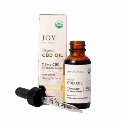 Joy Organics Organic CBD Tinctures for Dogs, Cats and Pets